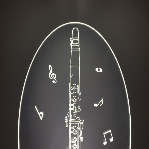 WD 原木夜燈《豎笛》 樂器燈 / 音樂設計 / 樂團 / Music / Clarinet 第2張的照片