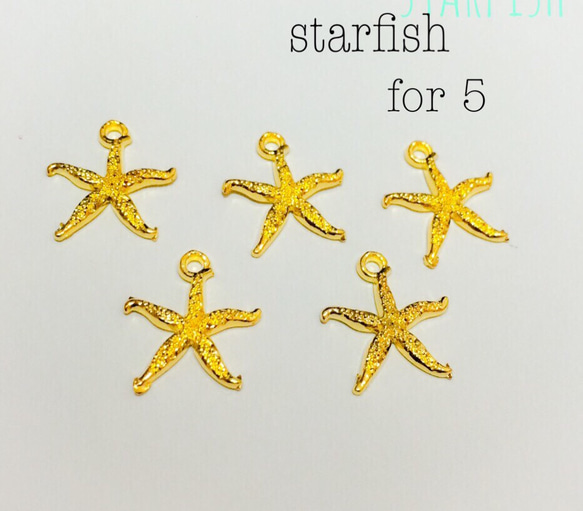 starfish《ヒトデ》 5個セット 1枚目の画像