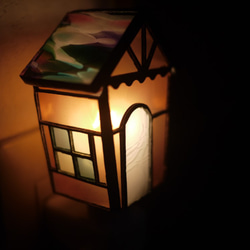 ｆｏｏｔ＆Ｎｉｇｈｔｌａｍｐ　森の小さなお家　pinkhouse　（期間限定お値下げ２０％ＯＦＦ！　9800⇒7840） 5枚目の画像