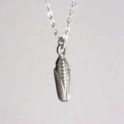 農場系列之 - Corn 玉米項鍊 - 925純銀手工 3D立體植物項鍊 第3張的照片