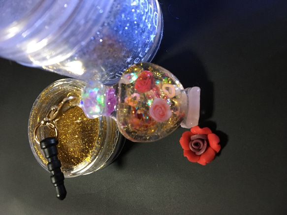 香水型イヤホンジャック♡キラキラ その他アクセサリー achamam631  