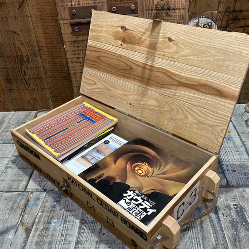 弾薬箱風のフラットボックス その他家具 Fragments 通販 弾薬箱風のフラットボックス その他家具 Fragments 通販