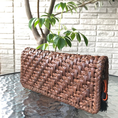 ハンドメイド 山葡萄 送料無料 純国産 高度な技術が光る 三つ編み 網代