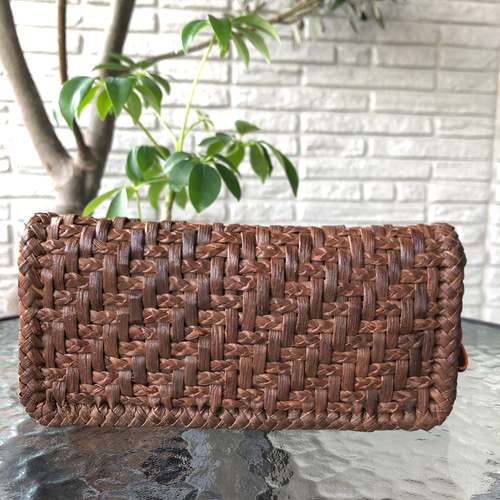 山葡萄 長財布　網代編み 財布 かご バッグ　ハンドメイド　国産 7日間返品送料無料☆1年間無償修理対応】山葡萄 長財布 網代編み
