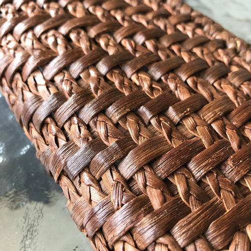 ハンドメイド 山葡萄 送料無料 純国産 高度な技術が光る 三つ編み 網代