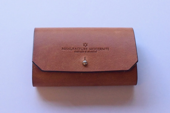 [受注生産品] No.007M [Business Card Holder] 名刺入れ(BROWN) 4枚目の画像