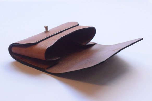 [受注生産品] No.007M [Business Card Holder] 名刺入れ(BROWN) 6枚目の画像