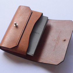 [受注生産品] No.007M [Business Card Holder] 名刺入れ(BROWN) 7枚目の画像