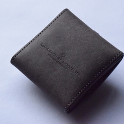 [受注生産品] No.009M [Coin Purse] コンケース(GRAY) 2枚目の画像