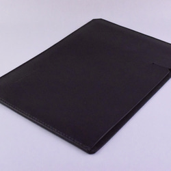 [受注生産品] 栃木レザー iPadケース(9.7インチ) MNC-07 BLACK 6枚目の画像