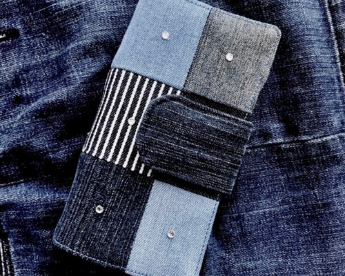 携帯ケース デニム iphone7 ラインストーン かわいい パッチワーク