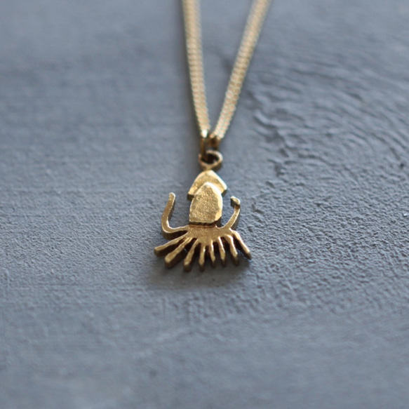 イカ｜ネックレス｜N556 ネックレス・ペンダント thuthu appetizing