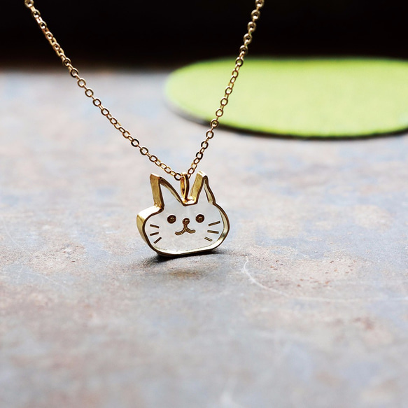 ねこちゃん|ネックレス|N328 ネックレス・ペンダント thuthu ねこちゃん|ネックレス|N328 ネックレス・ペンダント thuthu