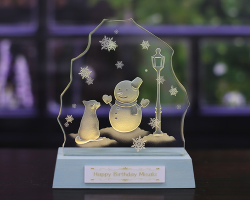 被せガラス電気スタンド サンドブラスト素材 ガラスエッチング素材