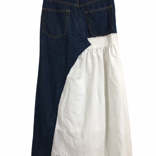 デニムリメイク⭐️古着スカート⭐️ハンドメイド2 デニムリメイク⭐️古着スカート⭐️ハンドメイド2