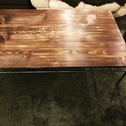 ⌘アイアン家具⌘ 完全オーダーメイド オリジナル家具　ハンドメイド　テーブル　男前　無骨　インダストリアル 3枚目の画像