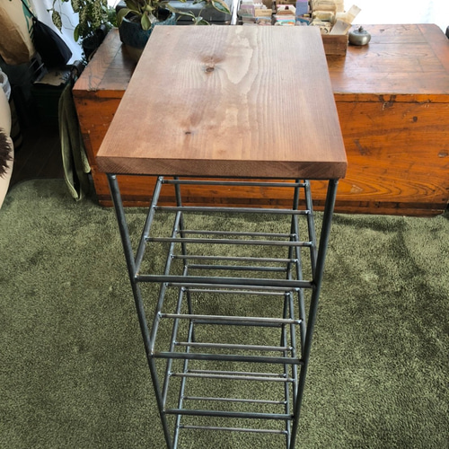 アイアン家具 シューズラック シェルフ 男前 無骨 カフェ