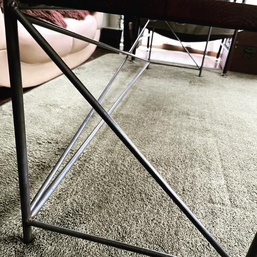 アイアン家具　カフェデスク　パソコン　机　男前　無骨　オーダーメイド　モダン アイアン家具 カフェデスク パソコン 机 男前 無骨 オーダー