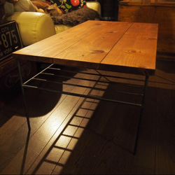 アイアンウッドテーブル 男前家具 アンティークレトロモダン オシャレ