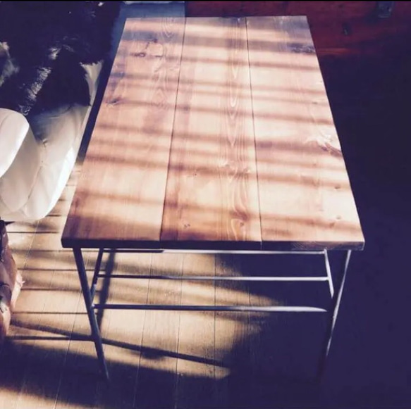 ⌘アイアンテーブル⌘アイアン家具 ローテーブル  ハンドメイド 3枚目の画像