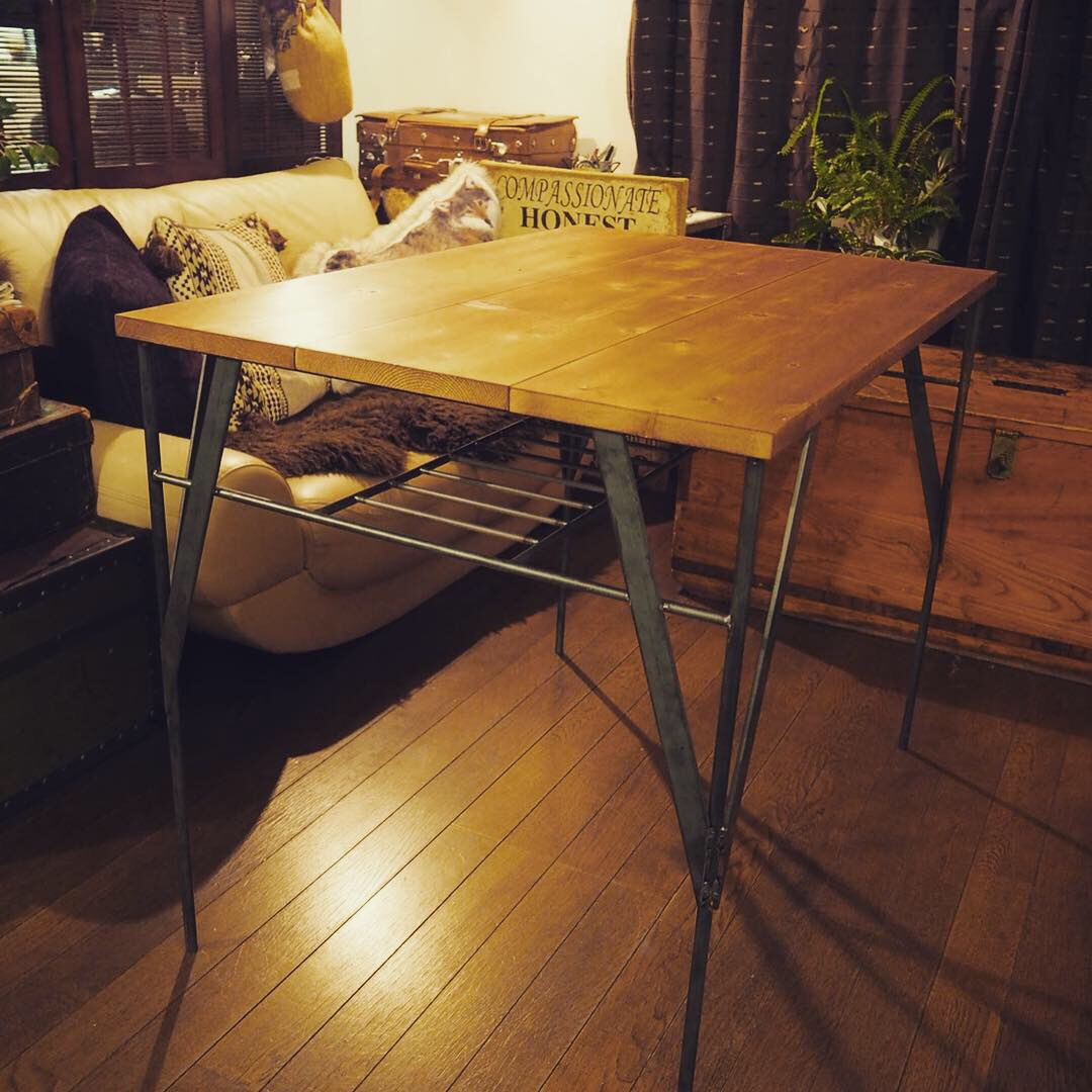 アイアンダイニングテーブル  オーダーメイド  アイアン家具