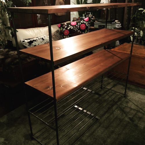 ASPLUND アスプルンド　 アイアンシェルフラック 4段　アンティーク ASPLUND アスプルンド アイアンシェルフラック 4段 アンティーク