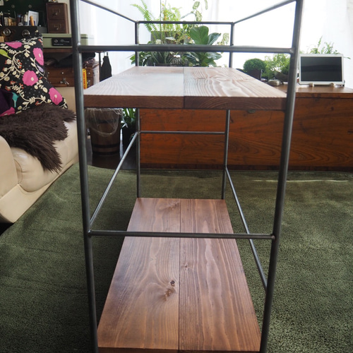 アイアンシェルフ アイアン家具 収納 ハンドメイド 棚・シェルフ