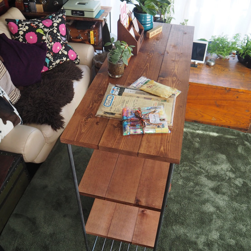 アイアンシェルフ アイアン家具 棚 男前ラック アンティーク