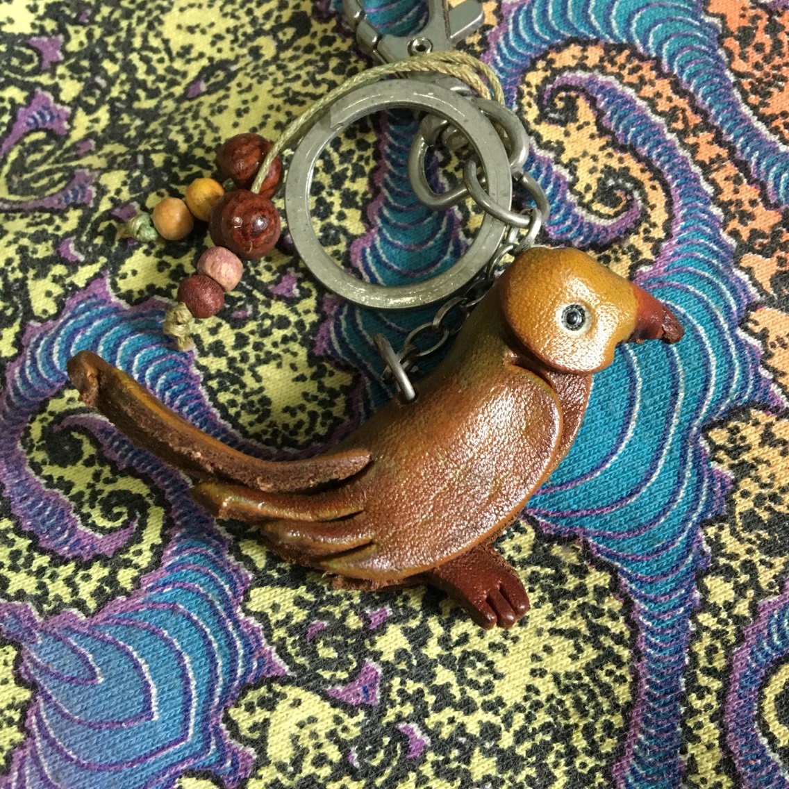 オーダーメイド手作り本革　SO番鳥チャーム オーダーメイド手作り本革 SO番鳥チャーム