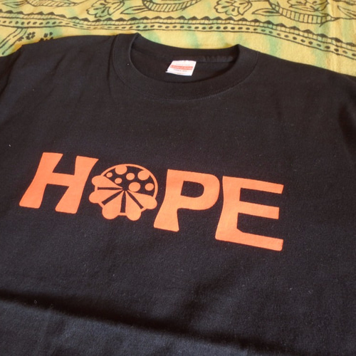 Tシャツ（M） 海 HOPE（ブラック×オレンジ） Tシャツ Blueman 通販