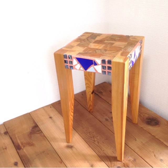 木製天板スツール 約76cm 木製天板スツール 約76cm