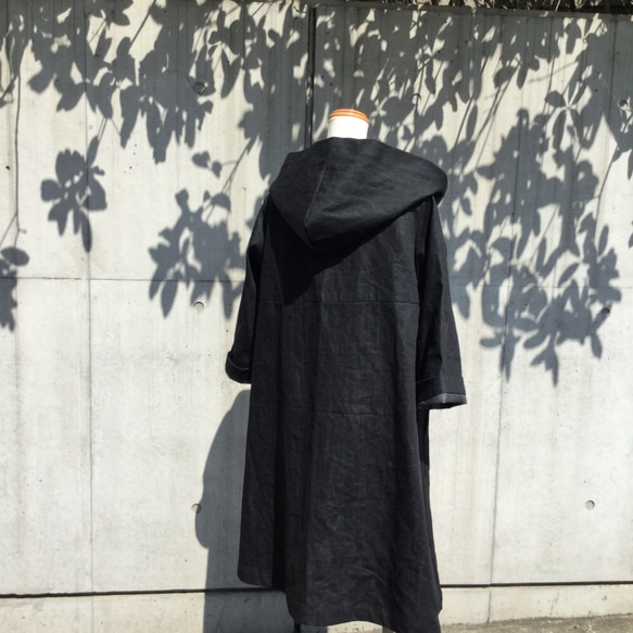 サンドベージュのデニムのコート 6枚目の画像