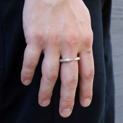 ◆錫×銀戒指【歐米茄錫戒指】刻名字 第9張的照片