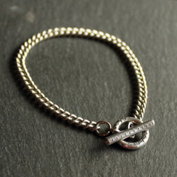 ◆真鍮×Stainless ブレスレット【Narrow Chain Bracelet】 1枚目の画像