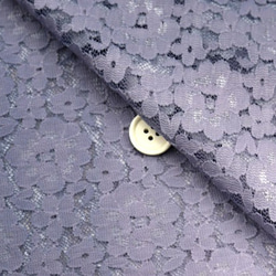 ラッセルレース生地　ぼかし（グラデーション）プリント生地　青紫系　（約135ｃｍ×約50ｃｍ）　la746 2枚目の画像