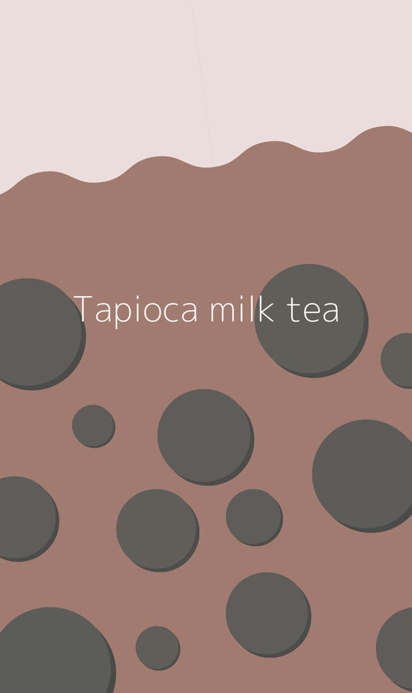 Tapioca milktea(タピオカミルクティー) 2枚目の画像