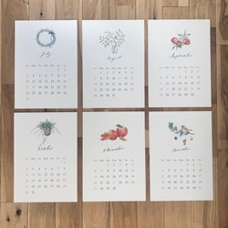 【4月始まり】花と果実のカレンダー2022　 4枚目の画像