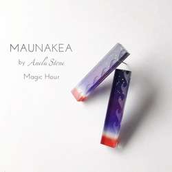 MAUNAKEA -Magic Hour- チタンピアス/イヤリング 1枚目の画像