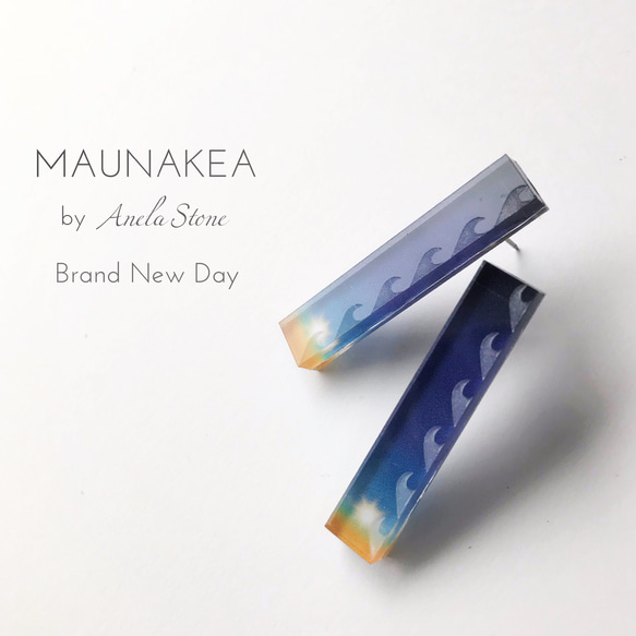 MAUNAKEA -Brand New Day- チタンピアス/イヤリング 1枚目の画像