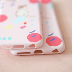 街貓日記手機殼：餅乾虎斑小貓-粉粉 iphone全系列＆各種型號訂製 第3張的照片