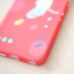 ストリート猫日記の電話シェル：クッキーぶち子猫 - カスタマイズ＆様々なタイプの赤iphoneフルレンジ 3枚目の画像