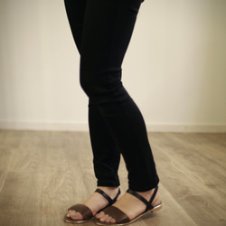 ツインベルトフラットサンダル（受注生産) 10枚目の画像