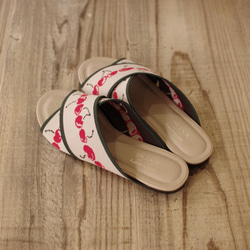 CHERRY BEIGE リサイクルペットボトルフラットサンダル　22cm 23cm 24cm 25cm 5枚目の画像