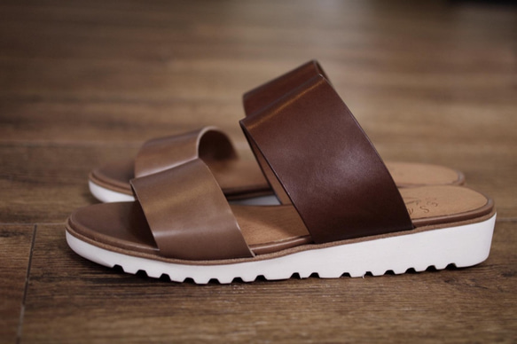 ダブルベルトミュール(sb5004)サイズ22cm〜26.5cm 3枚目の画像