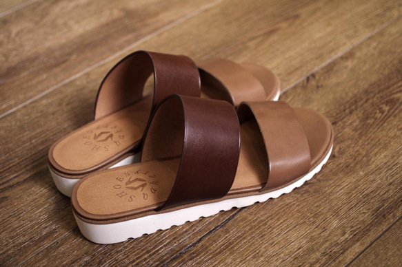 ダブルベルトミュール(sb5004)サイズ22cm〜26.5cm 5枚目の画像