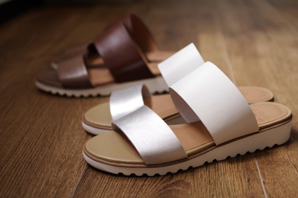 ダブルベルトミュール(sb5004)サイズ22cm〜26.5cm 6枚目の画像