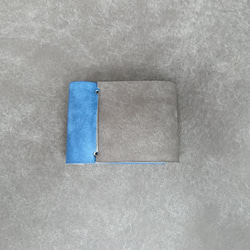 カードホルダー グレー×ブルー 6枚目の画像