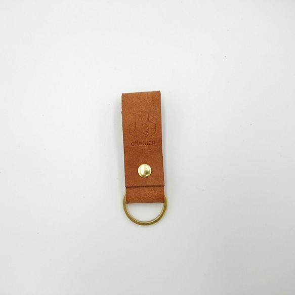 DIESEL レザーキーホルダー ブラウン　オリジナルポーチ付き　新品未使用 DIESEL レザーキーホルダー ブラウン オリジナルポーチ付き 新品