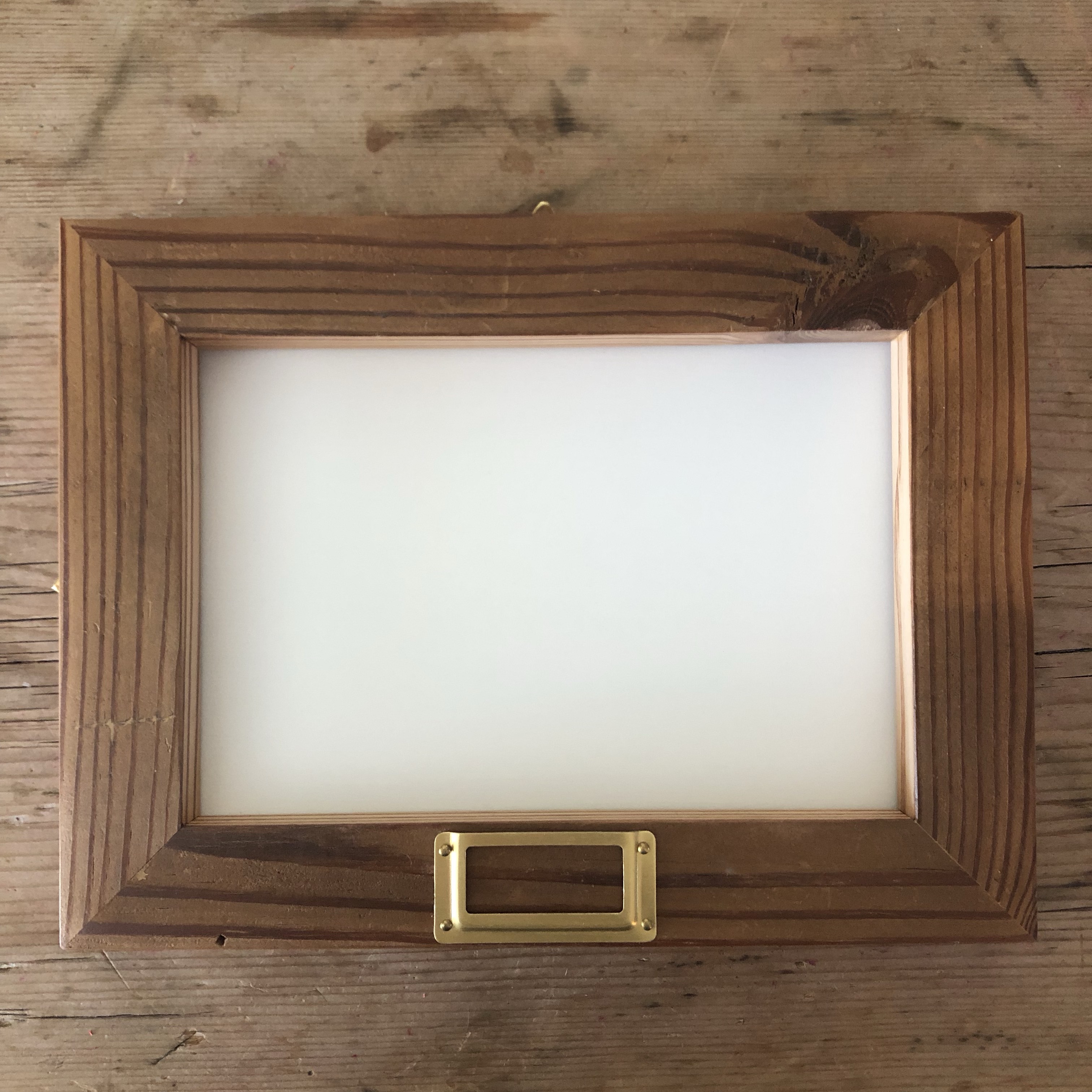 frame old lumber natural * B（古材 オリジナルフォトフレーム）