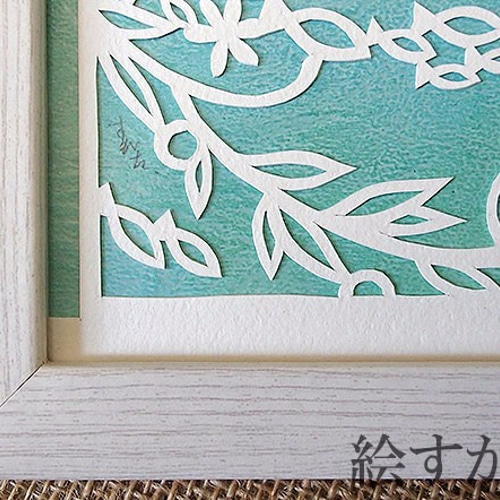 雨やどり ハンドメイドパステル画 絵画アート原画 雨やどり